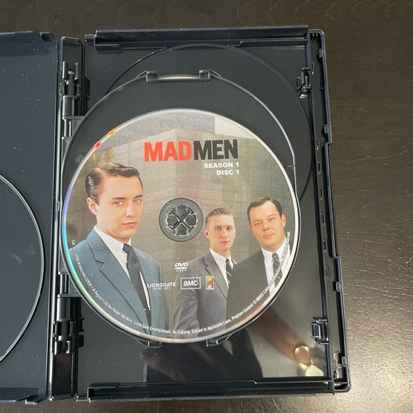 Emmy Award Winning Mad Men TV Series Season One 4-set DVD - Picture 2 of 5